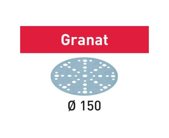 Smilšpapīrs Festool Granat; 150 mm; P220; 10 gab.