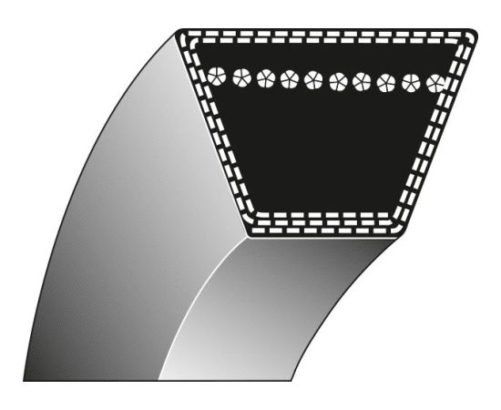 Ratioparts Piedziņas siksna 8-114