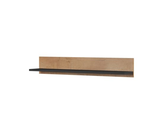 Cama Meble Cama set of two shelves 125cm SOHO lefkas oak/black