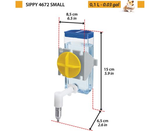 Sippy - Automatic feeder for rodents - small