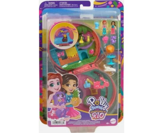 Mattel Polly Pocket: Adventures in Rio - Adventure Moped (HWN98)