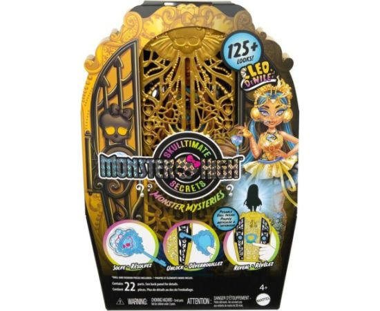 Mattel Monster High: Skulltimate Secrets Monster Mysteries - Cleo DeNile Doll (HXH86)