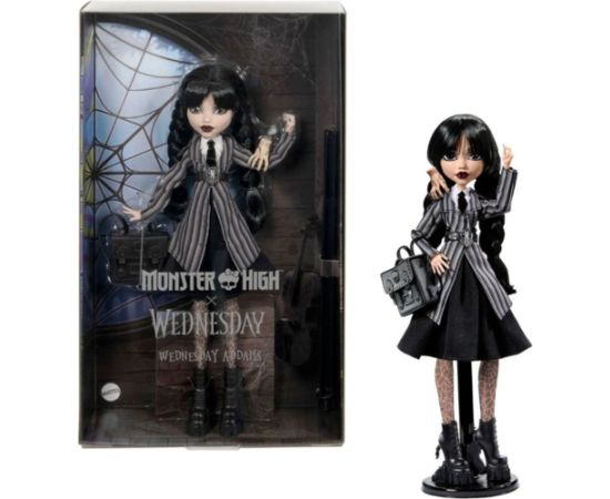 Mattel Monster High X Wednesday - Wednesday Addams (School Outfit) (HXJ04)