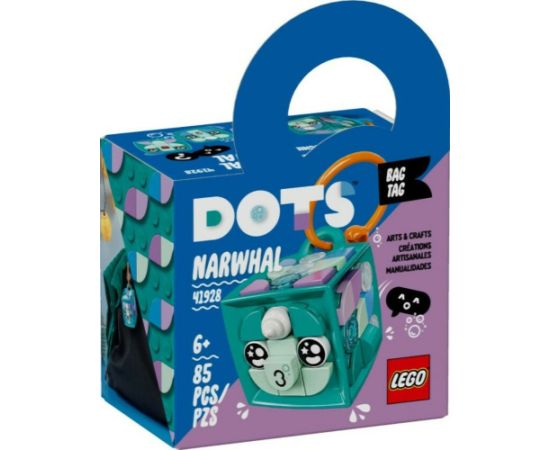 Lego ® DOTS: Bag Tag Narwha (41928)