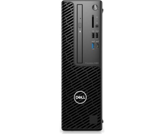 PC DELL Precision 3460 Business SFF CPU Core i7 i7-14700 2100 MHz RAM 16GB DDR5 5600 MHz SSD 512GB Graphics card NVIDIA T1000 8GB EST Windows 11 Pro Colour Black Included Accessories Dell Optical Mouse-MS116 - Black;Dell Multimedia Keyboard-KB216 - Estoni