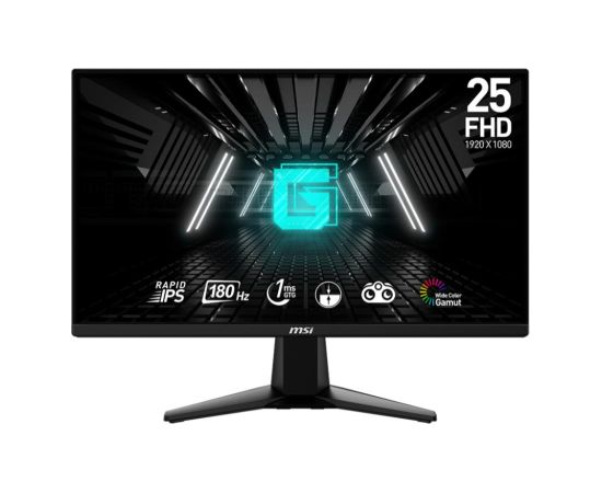 LCD Monitor MSI G255F 24.5" Gaming Panel IPS 1920x1080 16:9 180 Hz 1 ms G255F