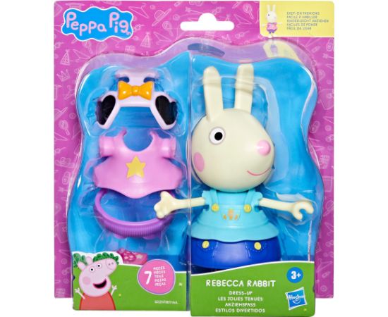 Unknown PEPPA PIG Rotaļu komplekts Cūciņa Pepa un draugi, pārģērbjama figūriņa, 15 cm