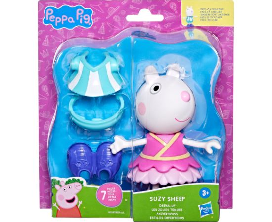 Unknown PEPPA PIG Rotaļu komplekts Cūciņa Pepa un draugi, pārģērbjama figūriņa, 15 cm