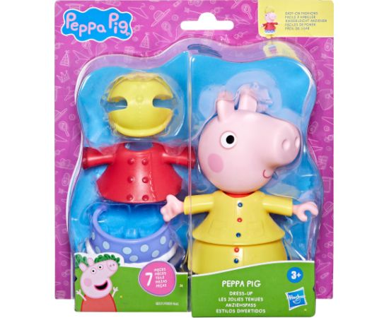 Unknown PEPPA PIG Rotaļu komplekts Cūciņa Pepa un draugi, pārģērbjama figūriņa, 15 cm