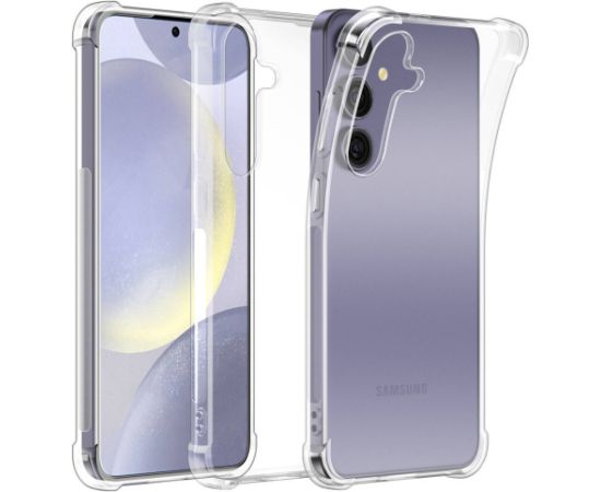 Fusion anti shock 1.5 mm silikona maciņš Samsung S721 Galaxy S24 FE caurspīdīgs