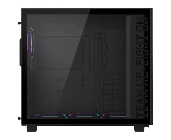 Case GIGABYTE AORUS C400 GLASS MidiTower Case product features Transparent panel ATX MicroATX MiniITX Colour Black GB-AC400G