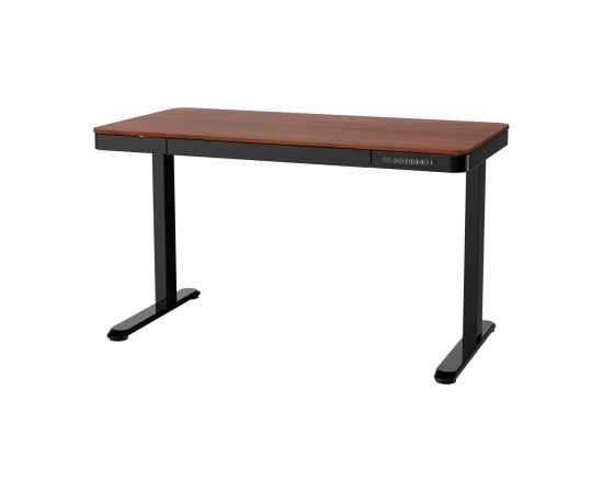 Tuckano Electric height adjustable desk ET119W-C Black/Walnut