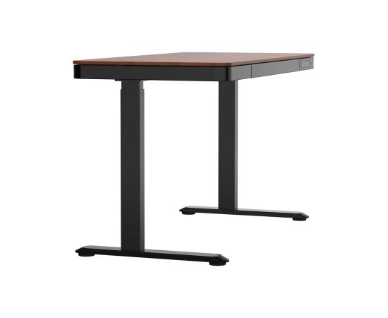 Tuckano Electric height adjustable desk ET119W-C Black/Walnut