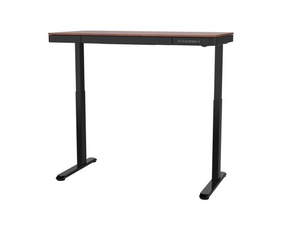 Tuckano Electric height adjustable desk ET119W-C Black/Walnut