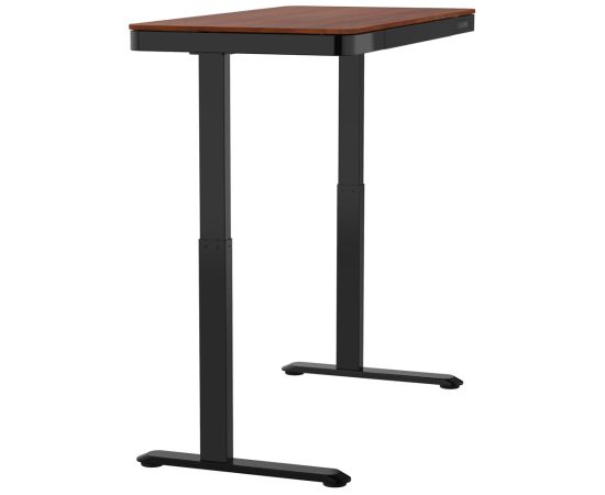 Tuckano Electric height adjustable desk ET119W-C Black/Walnut