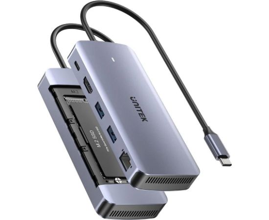 UNITEK ACTIVE HUB 6-IN-1 USB-C, M.2 SSD ENCLOSURE