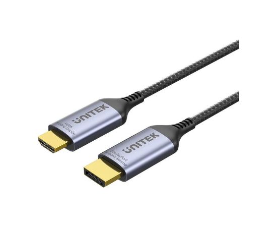 UNITEK CABLE DISPLAYPORT 1.4 TO HDMI 2.1, 8K, 1,8M