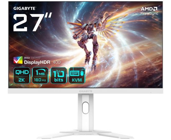 Monitor Gigabyte Dis 27 GBT M27QA ICE QHD 180Hz IPS