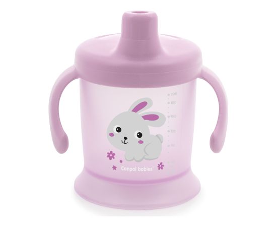 CANPOL BABIES non spill neizlīstošā krūzīte BUNNY&COMPANY, 9m+, 200ml, 31/300