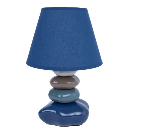 Table lamp STONE H31cm, blue