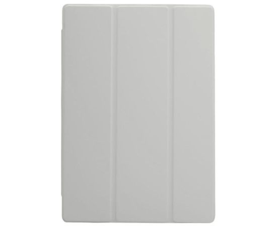 Connect   Galaxy Tab A9 Tablet case with imitate microfiber inside Silver