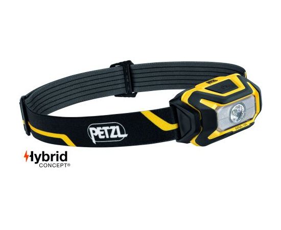 Petzl Aria® 1R / Melna / Dzeltena