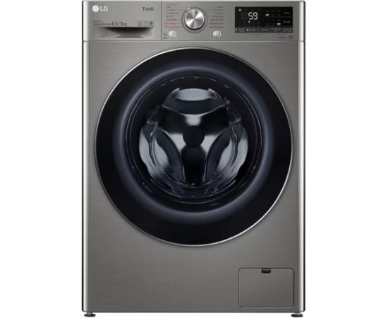 LG F2DV5S8S2PE 500.sērijas 8.5/5kg veļas mašīna ar žāvētāju Turbowash Steam WiFi 1200rpm