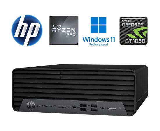 HP 805 G6 SFF Ryzen 5 PRO 4650G 8GB 512SSD M.2 NVME GT1030 2GB DVD WIN11Pro