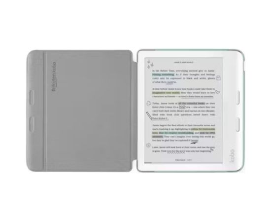 Etui Kobo Libra Colour Basic SleepCover Case Garden Green