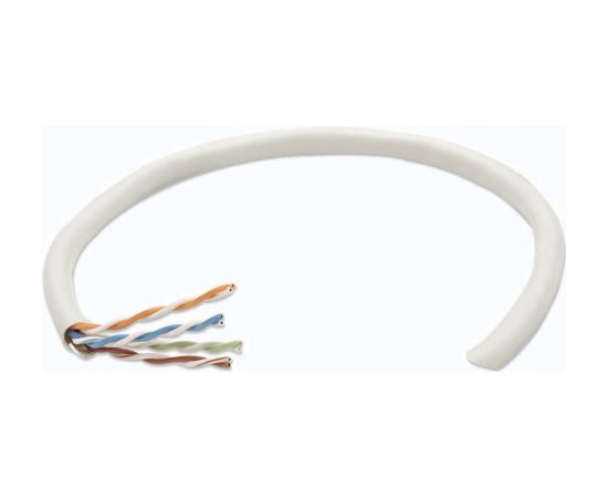 Intellinet Network Bulk Cat6 Cable, 23 AWG, Solid Wire, 305m, Grey, Copper, U/UTP, Box