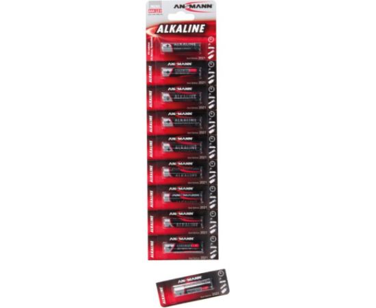 Sārmu baterija LR03 (AAA) 1,5V 1250mAh ANSMANN 1gab no 10gab iepakojuma