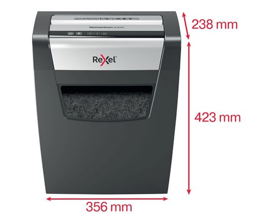 Rexel Momentum X410 P-4 Paper Shredder (SPEC)