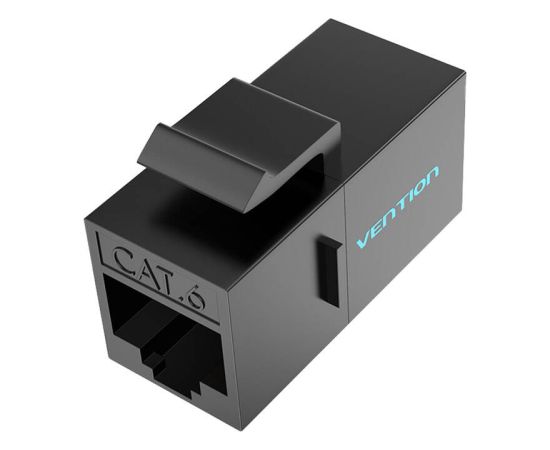 Keystone Jack Coupler Cat.6 UTP Vention IPGB0, black