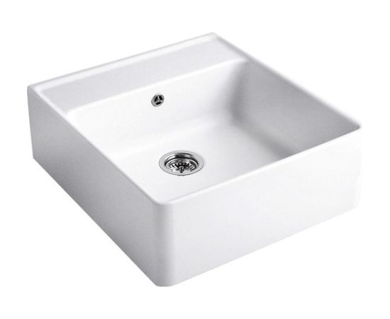 Villeroy & Boch virtuves izlietne Eviers Tradition, viena bļoda, 595x630 mm, balta CP