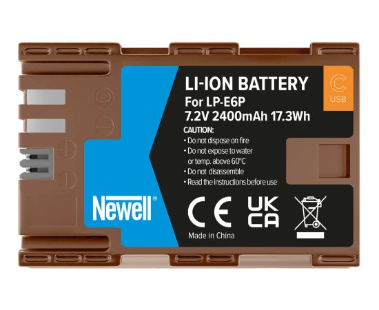 Newell battery Canon LP-E6P USB-C