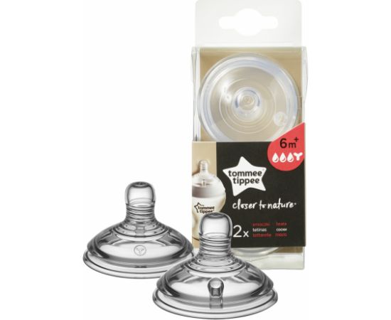 Tommee Tippee knupis biezam ēdienam Easi-Vent 2gb 42214277