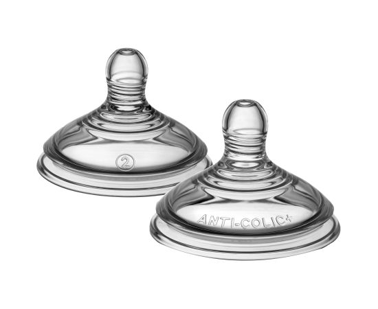 Tommee Tippee teat medium flow anti-colic 2pcs 42112853