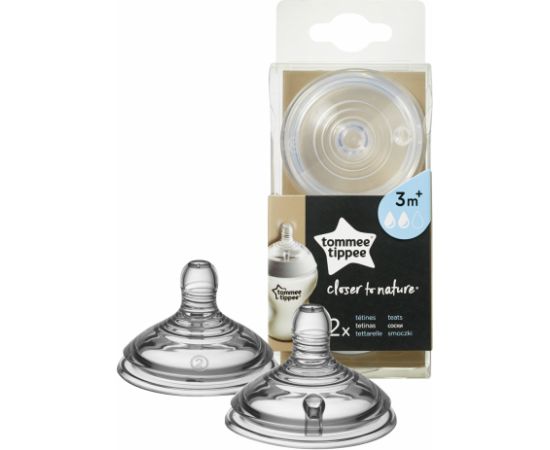 Tommee Tippee teat medium flow Easi-Vent 2pcs 42112253