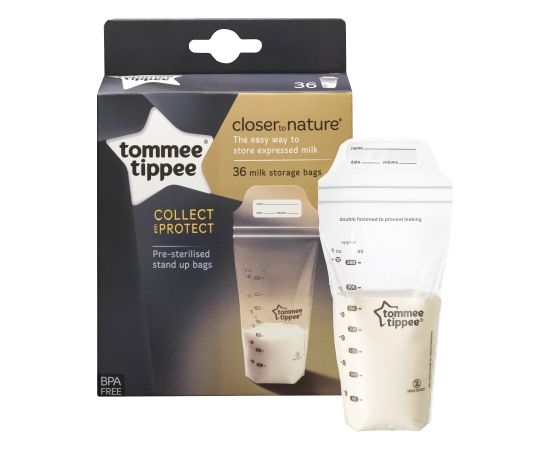 TOMMEE TIPPEE piena uzglabāšanas maisiņi 42302242