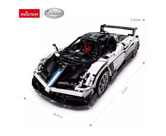 Rastar Pagani Huayra Rotaļu Automašina Konstruktor 2934gab 1:8