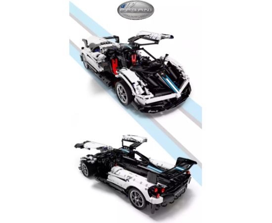 Rastar Pagani Huayra Rotaļu Automašina Konstruktor 2934gab 1:8