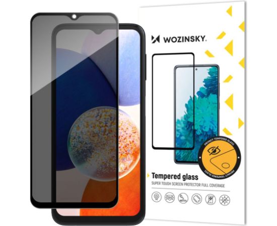 Wozinsky   Wozinsky Privacy Glass Tempered Glass Samsung Galaxy A14 5G / Galaxy A14 with Anti Spy Privacy Filter