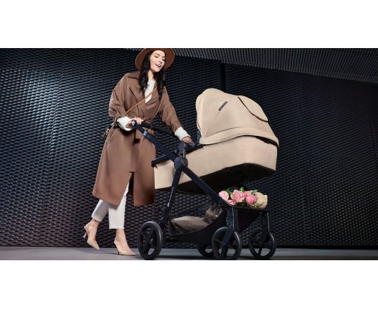 МНОГОФУНКЦИОНАЛЬНАЯ КОЛЯСКА KINDERKRADFT NEWLY 3В1 СЕРАЯ