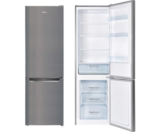 AMICA fridge-freezer FK2525.4UNTX(E) Silver