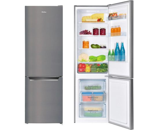 AMICA fridge-freezer FK2525.4UNTX(E) Silver