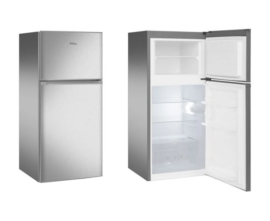 AMICA FD2015.4X(E) Silver Refrigerator with Freezer