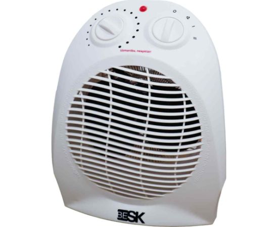 Besk Termoventilators 1000/2000W 2 sildīšanas režīmi