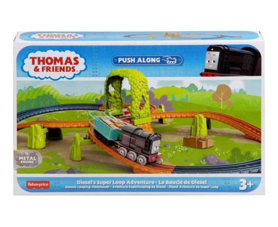 Mattel Fisher-Price Thomas  Friends: Push Along - Diesels Super Loop Adventure (HGY85)