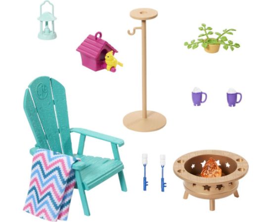 Mattel Barbie: Furniture and Accessory Pack - Backyard Patio (HJV33)