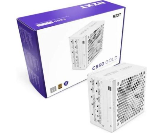 Power Supply NZXT 850 Watts Efficiency 80 PLUS GOLD MTBF 100000 hours PA-8G2BW-EU